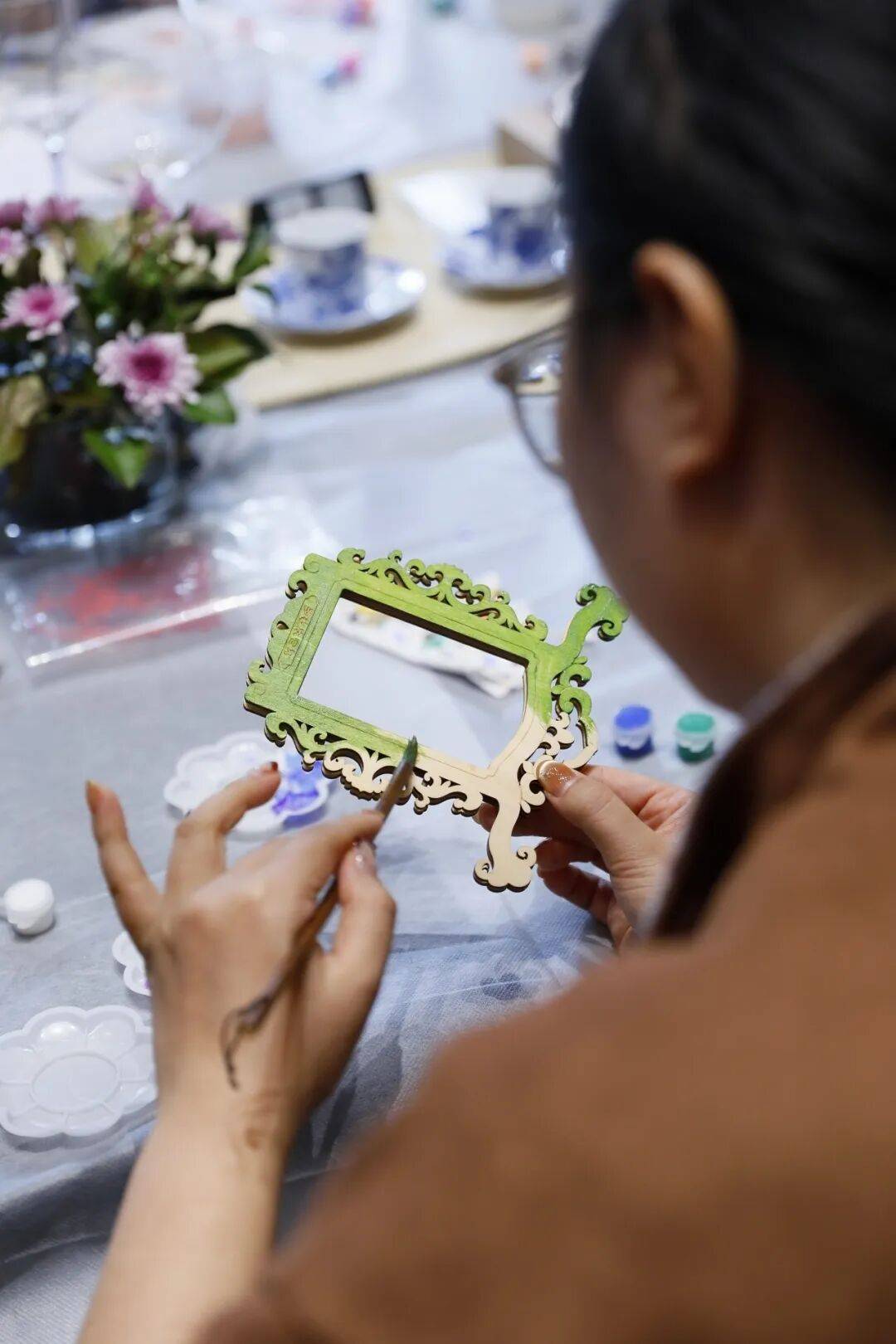 箱贴、珠绣纽扣胸针、get宋韵妆造出片绝绝子AG真人直营【报名】活动上新！DIY押花冰(图13)